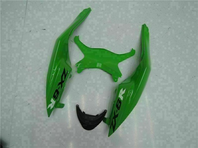 2009-2012 Noir Vert ZX6R Carénage Moto