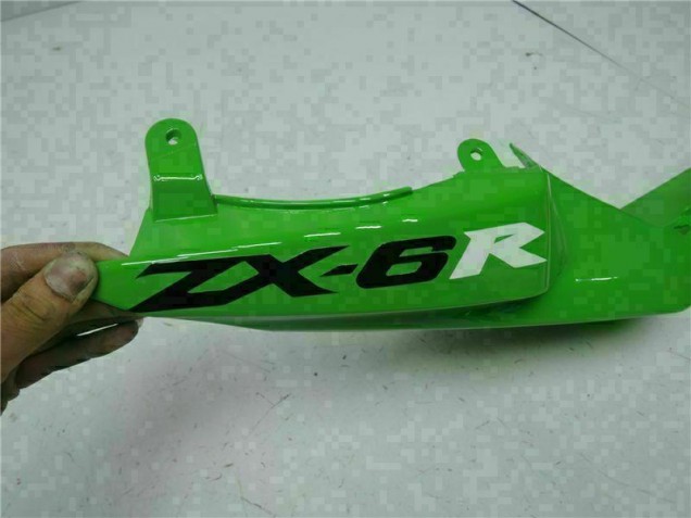 2009-2012 Noir Vert ZX6R Carénage Moto