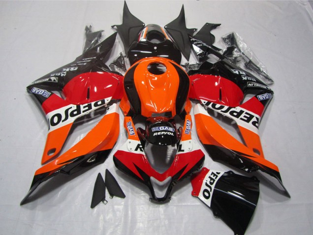 2009-2012 Repsol CBR600RR Kit Carénages Motos Complet