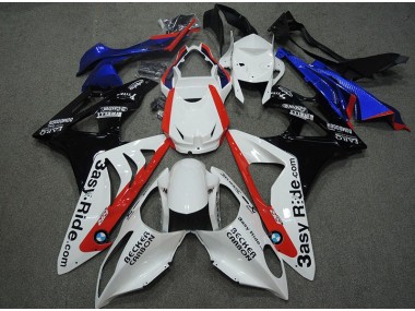 2009-2014 Blanc Bleu Rouge S1000RR Carénage Moto