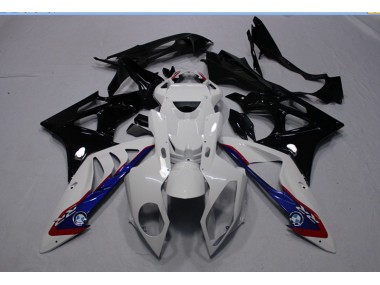 2009-2014 Blanc Noir Bleu S1000RR Carénage Moto
