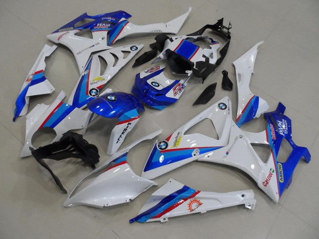 2009-2014 Bleu Blanc S1000RR Carrosserie Moto