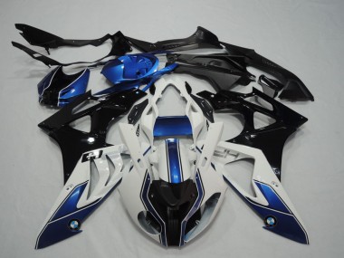 2009-2014 Noir Blanc Bleu S1000RR Carénage Moto