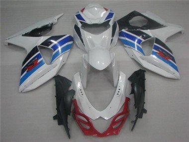 2009-2016 Blanc Bleu GSXR 1000 Carénage Moto
