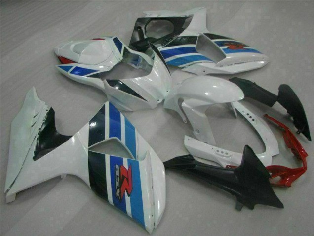 2009-2016 Blanc GSXR 1000 Carénage Moto