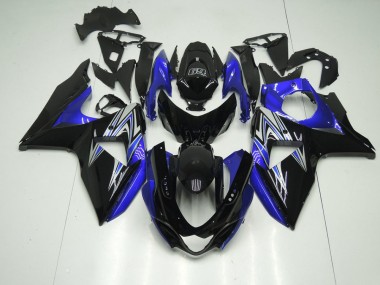 2009-2016 Bleu et Noir GSXR 1000 Carénage Moto