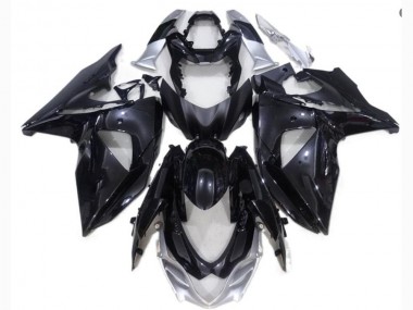 2009-2016 Noir Argent GSXR 1000 Carénage Moto