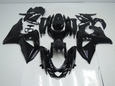 2009-2016 Noir Brillant GSXR 1000 Carénage Moto
