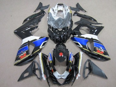 2009-2016 Noir Dark Dog GSXR 1000 Carénage Moto