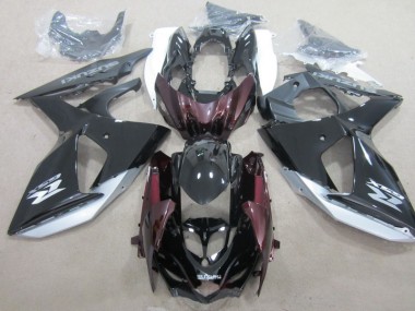 2009-2016 Noir GSXR 1000 Carénages Moto & Carrosserie