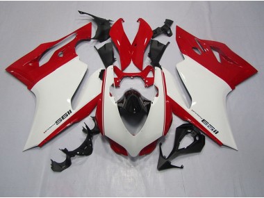 2011-2014 Blanc Rouge Ducati 1199 Carrosserie Moto
