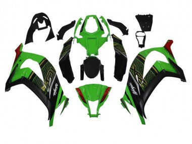 2011-2015 Vert Noir ZX10R Carénages Moto