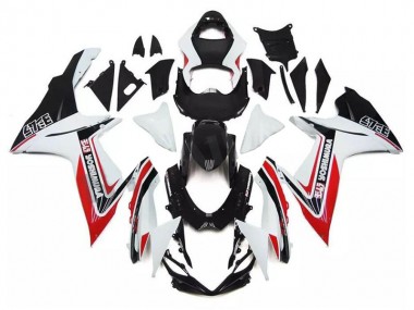 2011-2021 Blanc Rouge Noir GSXR 600/750 Carénage Moto