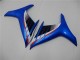 2011-2021 Bleu Blanc GSXR 600/750 Carénages Moto
