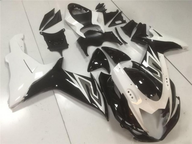 2011-2021 Noir Blanc GSXR 600/750 Carénages Moto