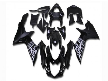 2011-2021 Noir Mat GSXR 600/750 Carénage Moto