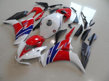 2012-2016 Blanc Rouge Noir Mat TT Legend CBR1000RR Carénage Moto