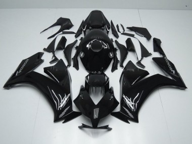 2012-2016 Noir Brillant CBR1000RR Carénages Moto