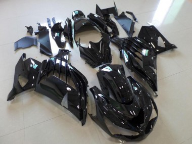 2012-2021 Noir Brillant ZX14R ZZR1400 Carénage Moto