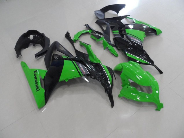 2013-2016 Noir Vert ZX300R Carénage Moto