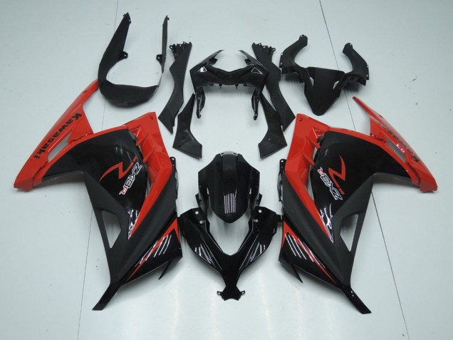 2013-2016 Rouge Noir ZX300R Carénages Moto