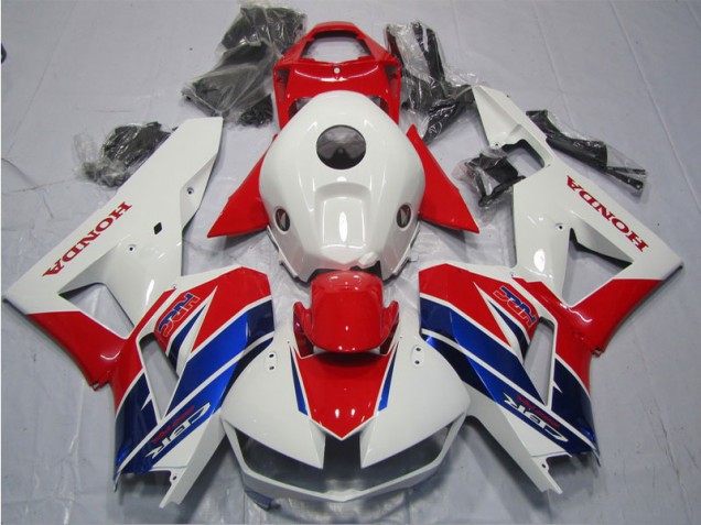2013-2021 Rouge Blanc Bleu HRC CBR600RR Carénages Moto