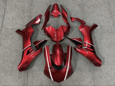 2015-2019 Rouge Noir YZF R1 Carénage Moto