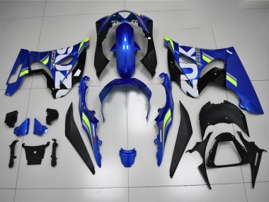 2017-2021 Blanc Vert GSXR 1000 Carénage Moto