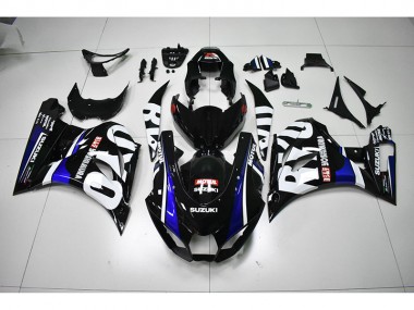 2017-2021 Noir Blanc Motul GSXR 1000 Carénage Moto