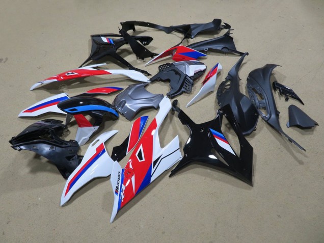 2019-2021 Noir Blanc Rouge Bleu S1000RR Carénage Moto